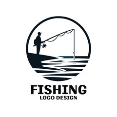 Fishing Vector Logo Design