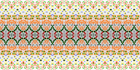 Multi Color Bohemian Pattern. Multi Colour Geometric Textile. Water Color Bohemian Brush. Seamless Watercolor Carpet Pattern Abstract Geo Print. Ethnic Bohemian Batik. Seamless Stripe Geo Brush.