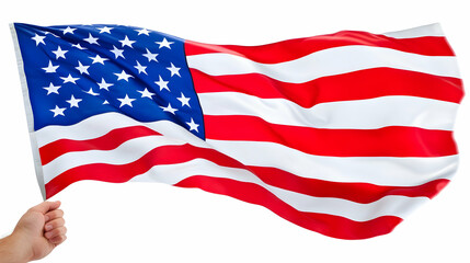 Obraz premium High-Resolution Image of the United States Flag