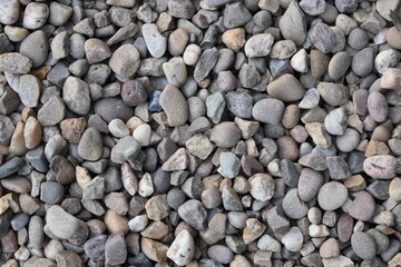 A pile of rocks with a grayish color