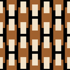 Seamless abstract geometric pattern. Vector Illustration	