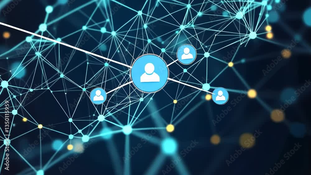 Poster discovering connectivity through network visualization and data interaction in a digital environment
