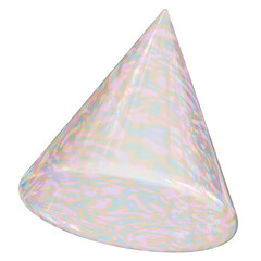 Iridescent Cone Shape