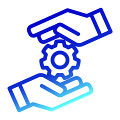 Responsive Icon Trendy Line Style for Credibility Pack Icon Themes