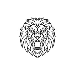 Minimalist Monoline Vector Logos Dynamic People & Tech Icons in Stencil Style

