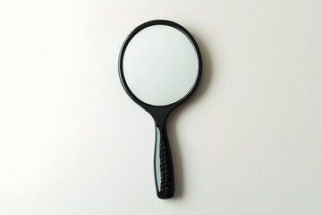 Compact Mirror isolated on white background