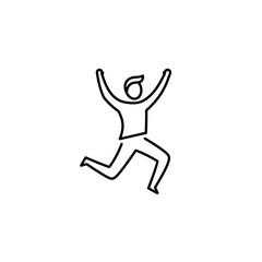 Minimalist Monoline Vector Logos Dynamic People & Tech Icons in Stencil Style

