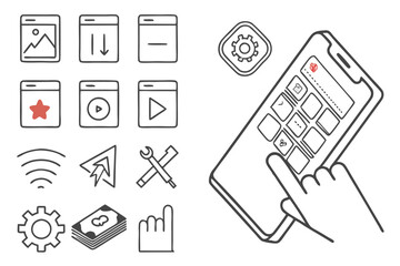 51 Location icons, map symbols, navigation elements, GPS markers, destination pins, route planning, travel indicators, compass designs, direction arrows, global positioning, cartography icons, mobile 