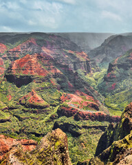 View point of Waimea Canyon