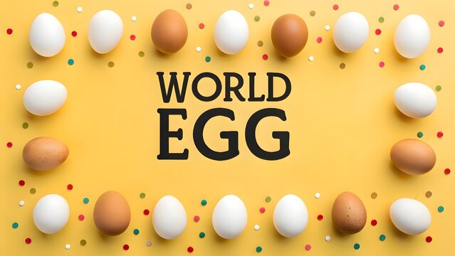 World Egg Day Celebration Concept