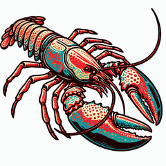 lobster vector illustration