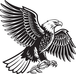 Fototapeta premium eagle vector illustration
