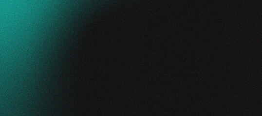 Modern Green and Black Noise Effect Gradient Texture Background for Digital Art and Design