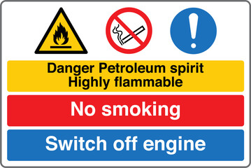 09a 3 Panel Multi Message Saf...