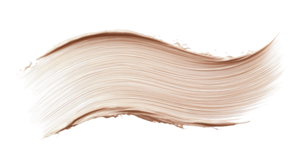 Champagne Gold PNG file transparent background – Warm flat brush stroke with a refined texture