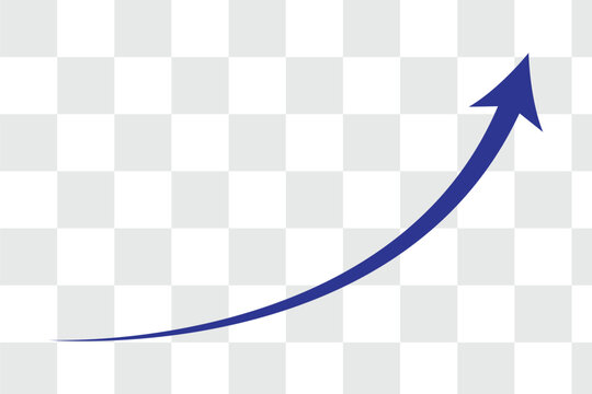 wavy curved Long arrow icon. long line arrow vector. flat style Arrow symbol. arrow on a transparent background. vector illustration. blue long arrow, curve green arrow icon vector for your apps, web 