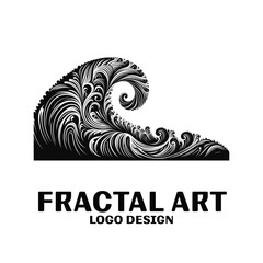 Fractal Art Vector Logo Design
