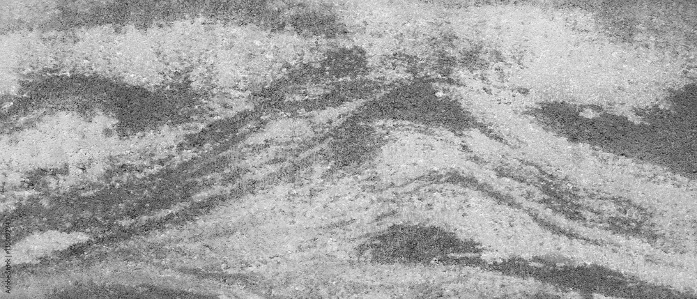 Leinwandbilder gray wall with rough texture as a background for a template or banner. wall is made of stone and has