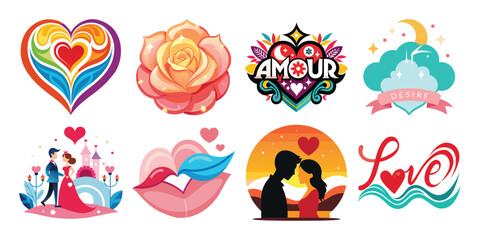 Celebrate love with this stunning Valentine’s Day Design Bundle, featuring romantic illustrations, heart elements, typography, and backgrounds. Perfect for greeting cards, wedding invitations, social 