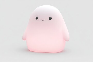 Soft, light-up, cartoon creature night light