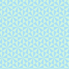 Light Blue Geometric Pattern Background with Triangles and Stars, Seamless Design for Textiles, Wallpaper, Cards, and Crafts.