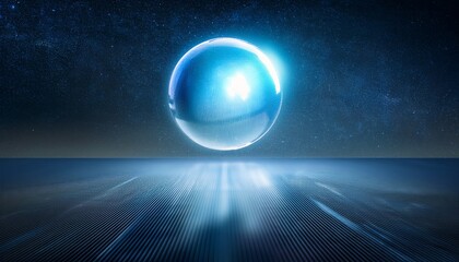 Obraz premium abstract blue background