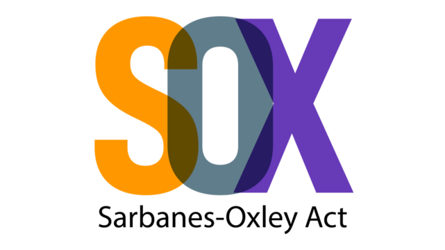 Sarbanes-Oxley Act and SOX compliance policy on table - Powered by Adobe