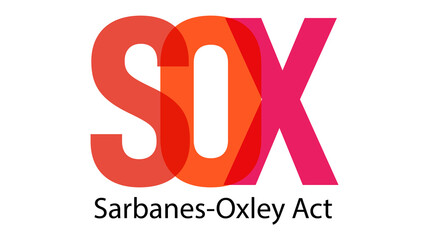 Sarbanes-Oxley Act and SOX compliance policy on table
