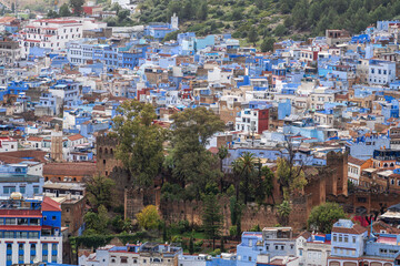 Kasbah, walled fortress built in the 15th century, Chefchaouen, Rif Mountains, Morocco, North Africa