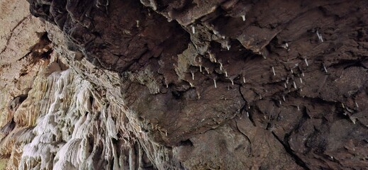 rock in a cave