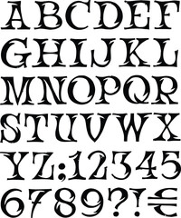 Edgy Graffiti Lettering with Spray Paint Drips