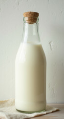 Natural Juice Bottle - Minimalist Organic Beverage Packaging