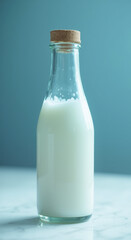 Natural Juice Bottle - Minimalist Organic Beverage Packaging