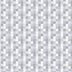 Seamless gray and white square tile pattern background, modern geometric design for prints, wallpapers, banners, and more.