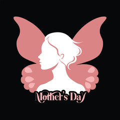 Mother's Day typography vector illustration for Mother's Day
