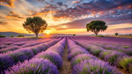 lavender field provence france
