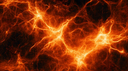 Fiery plasma energy abstract background