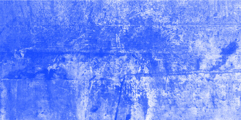 Obraz premium Blue concrete texture & watercolor scratched template. Blue marble stone texture. Cloud nebula backdrop surface. Watercolor decoration old wall grungy texture background with spots and cracks
