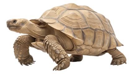 desert tortoise isolated on transparent background