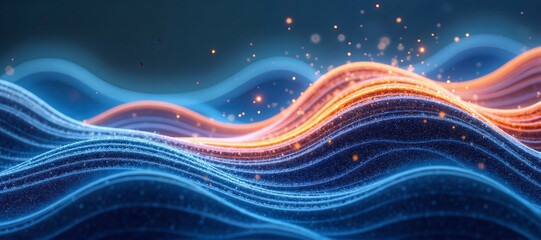 abstract wave background
