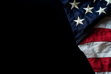 American Flag Draped, Stars Stripes, Patriotism, Memorial Day, USA, National, Freedom, Honor, Respec