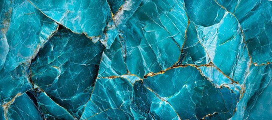 Fototapeta premium The background features a Turquoise Green marble texture, complemented by natural Emperador stone and exotic breccia marble suitable for ceramic walls and floors, alongside glossy digital wall tiles