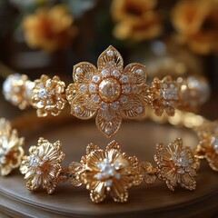 Premium Gold-Themed Adornment --s 750