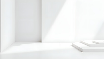 Obraz premium Geometric Grace: The Balance of Minimalism