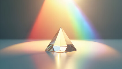 Tranquil Spectrum: Light and Colors in Harmony