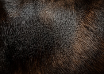 A dark brown cowhide texture, emphasizing the intricate grain and sheen of genuine leather. Perfect for adding authenticity and depth to design projects, offering a realistic and detailed appearance.