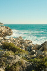 French riviera seaside