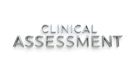 Clinical assessment text emphasizing the importance of patient evaluation and diagnosis