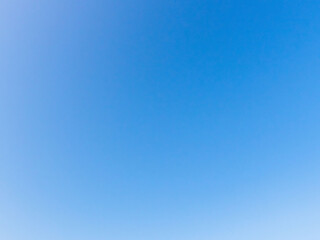 春の朝　何も無い空01