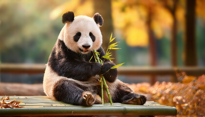 panda, ositos, animal, china, bambus, gigante, zoo, cuca, negro, blanco, mam&iacute;fero, fauna